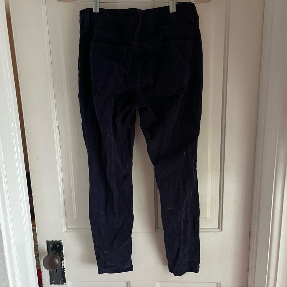 J Crew skinny Corduroy jeans Navy Blue 27 petite - Picture 2 of 6